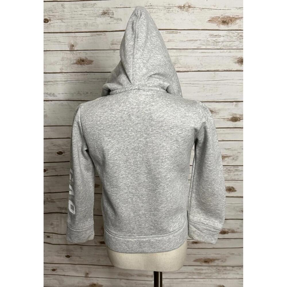 baby GAP x Disney Minnie Mouse grey zip full zip sweatshirt/hoodie Size 5 Years - Picture 4 of 7